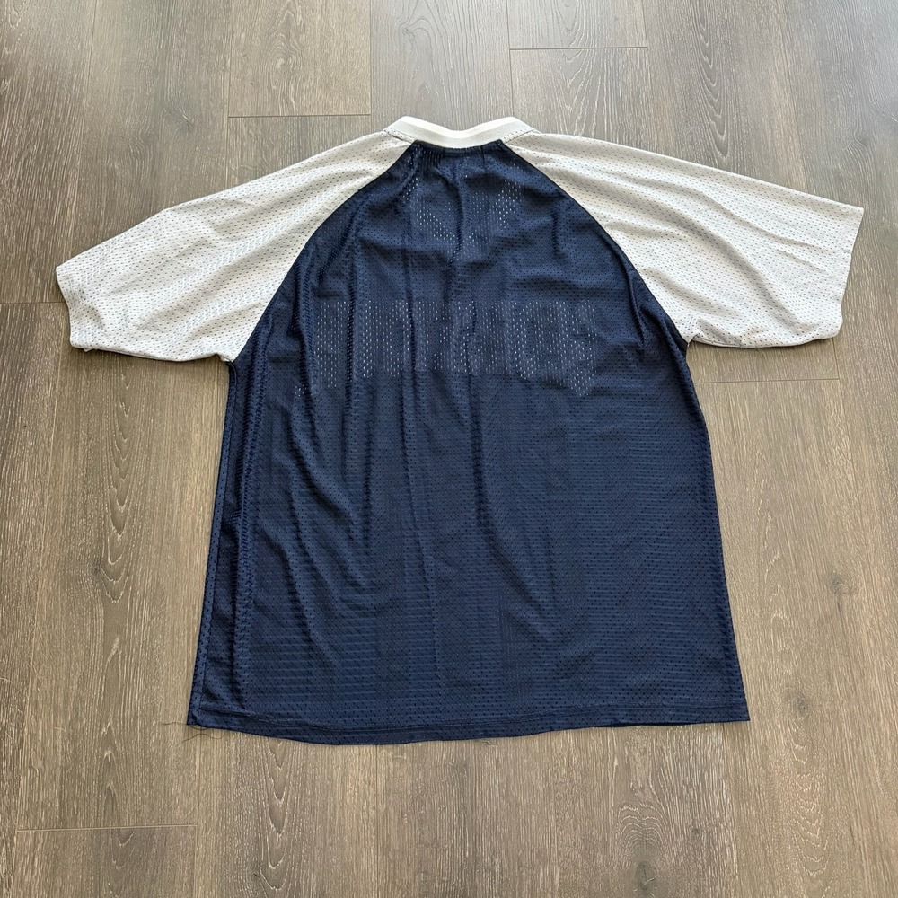 Vintage 90s Georgetown Hoyas Mach‎ 1 One  Mesh Jersey Bulldog Sz L Retro College - Picture 9 of 9